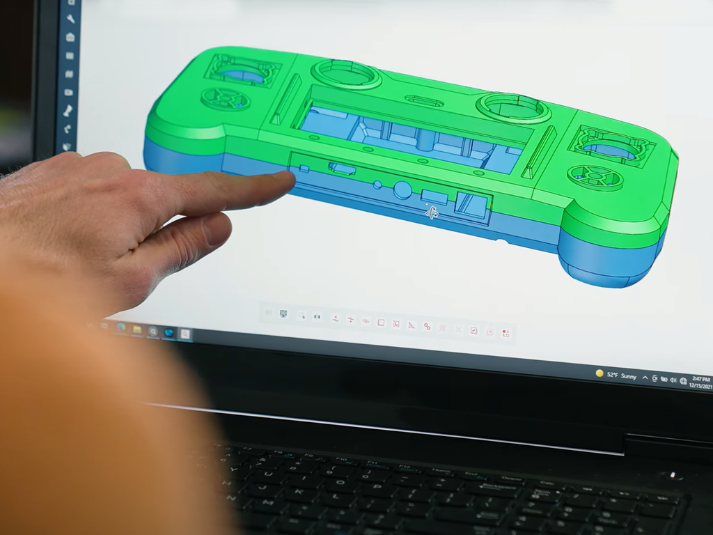 Warpage evaluation in ZEISS INSPECT software